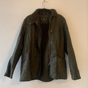 Barbour Polarquilt Jacket, Olive Green, Medium